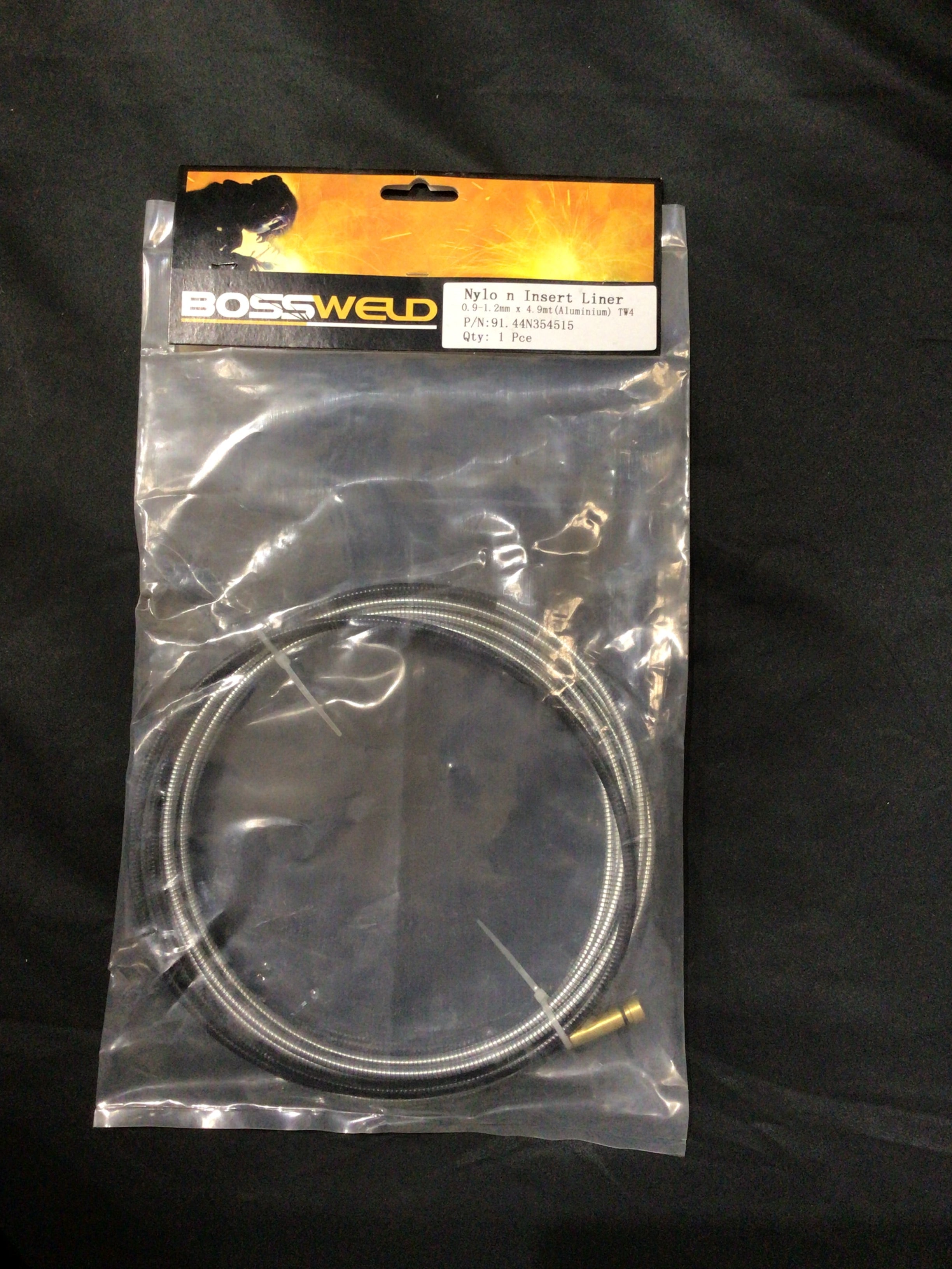 Bossweld Tweco Style Teflon Liner 0.9-1.2mm x 4.9Mt(Aluminium)TW4