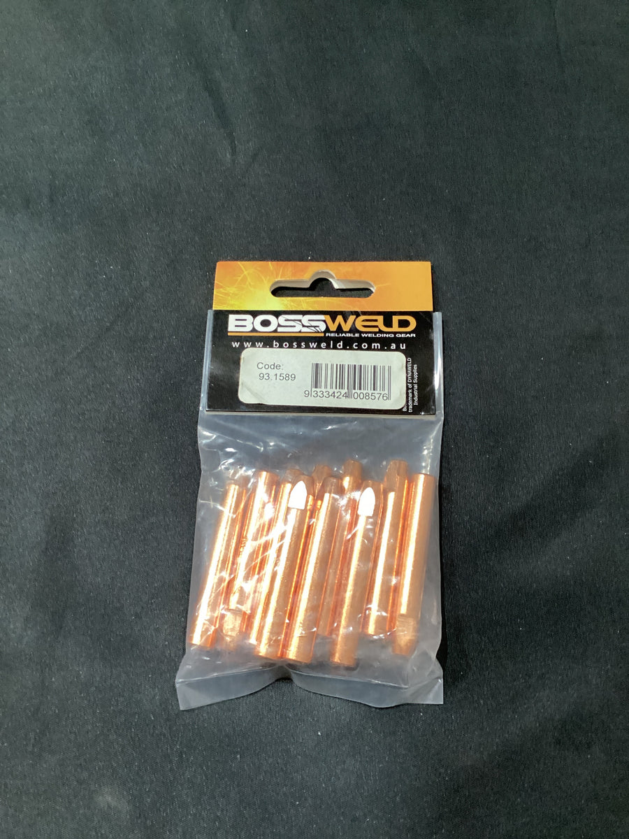 Bossweld Bernard Style Contact Tip Long 0.9mm (Pkt 10)