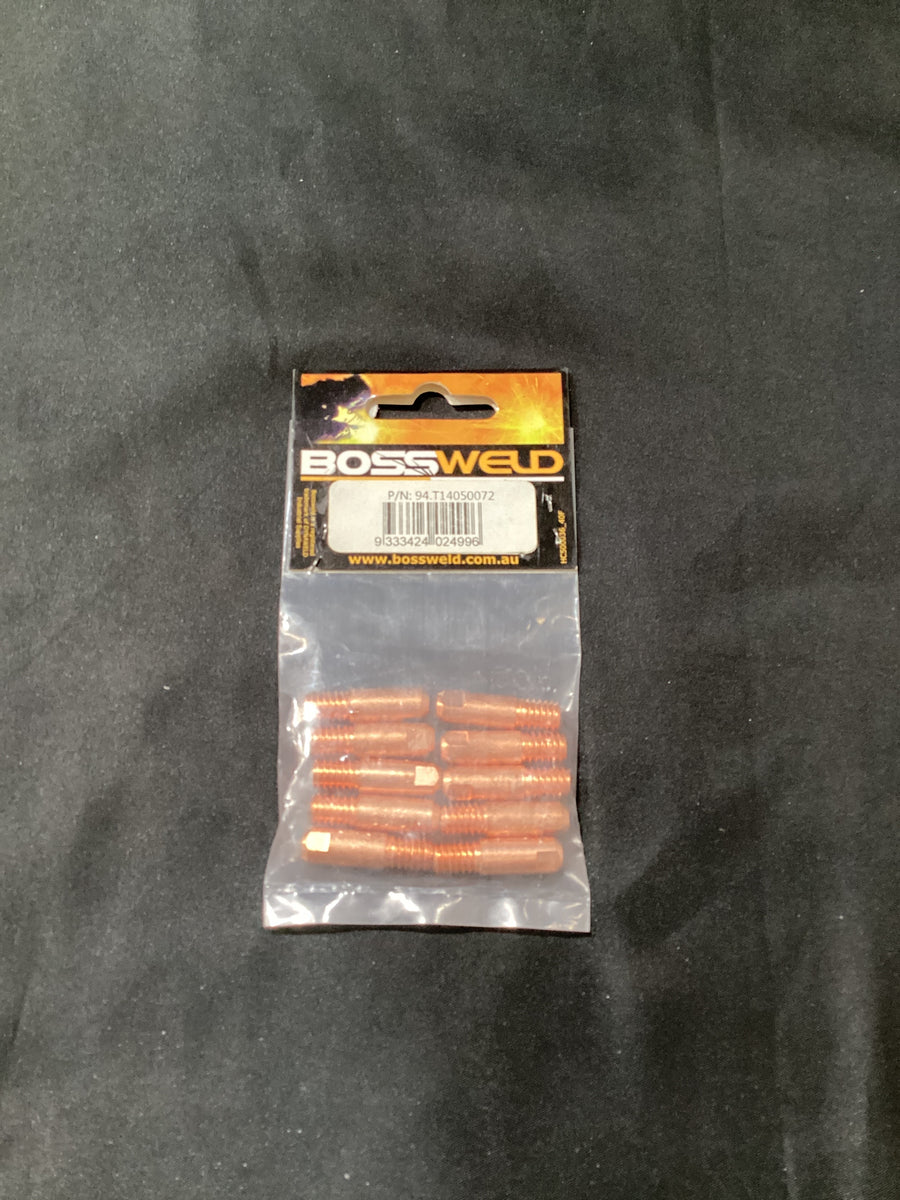 Bossweld Lincoln Style Contact tip 1.8mm suits K126/K264 (Pkt 10)