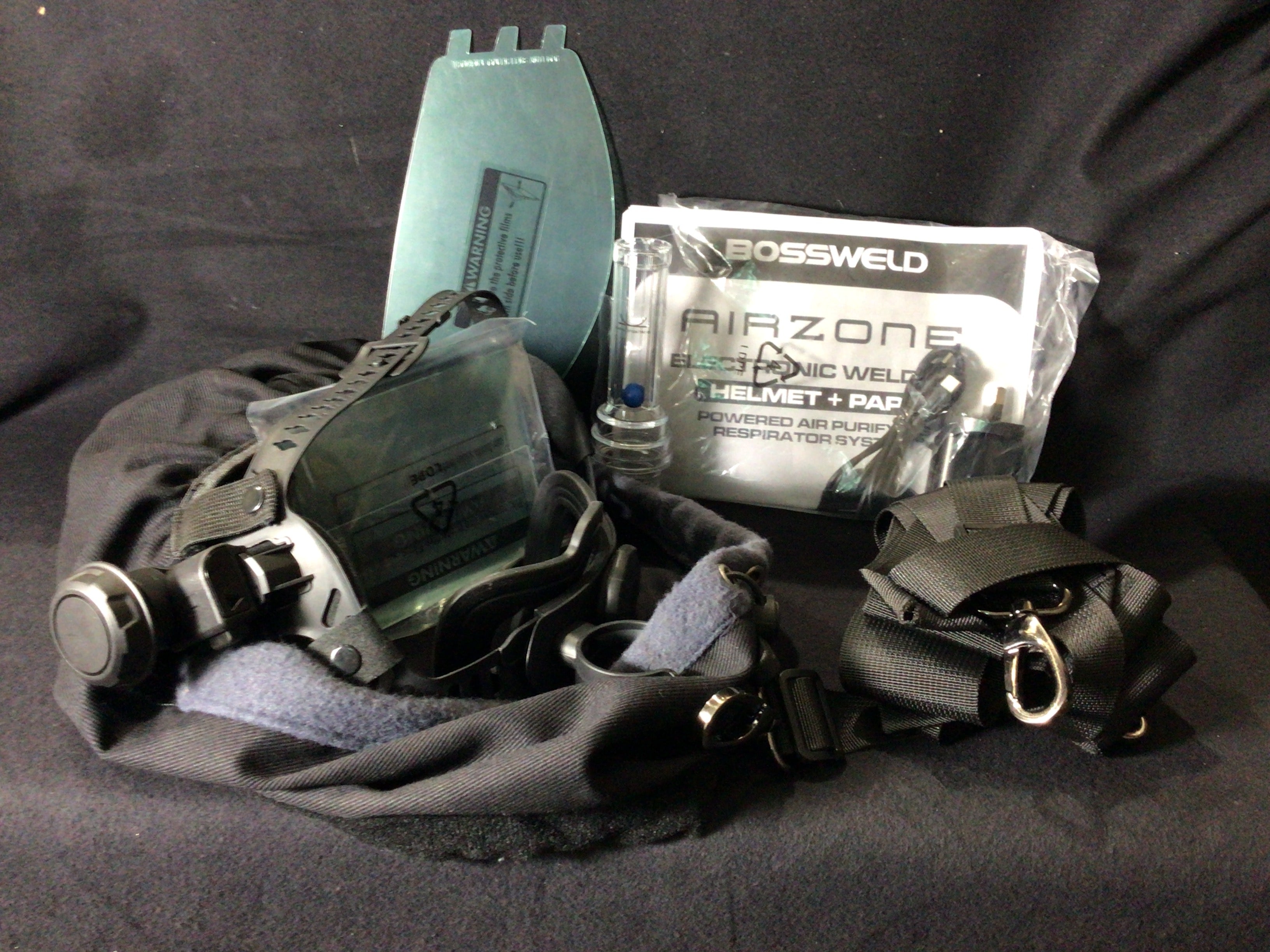 Bossweld Airzone Welding Helmet and PAPR - Near New