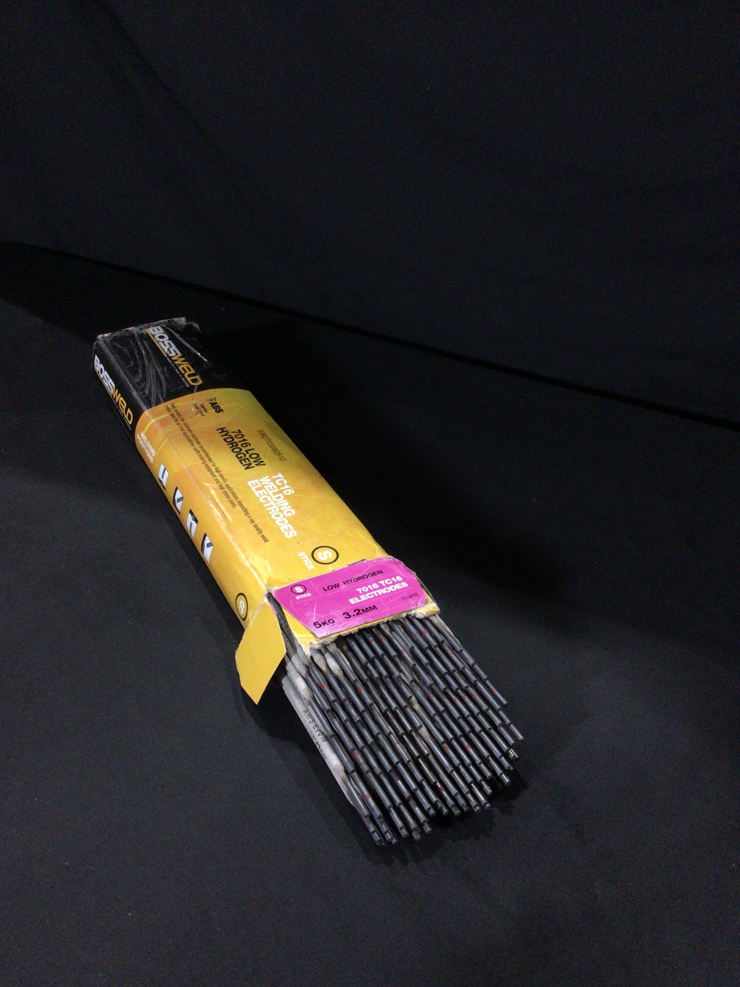 Bossweld TC16 Hydrogen Controlled Electrodes Kg Pack (5 Kg, 3.2mm)