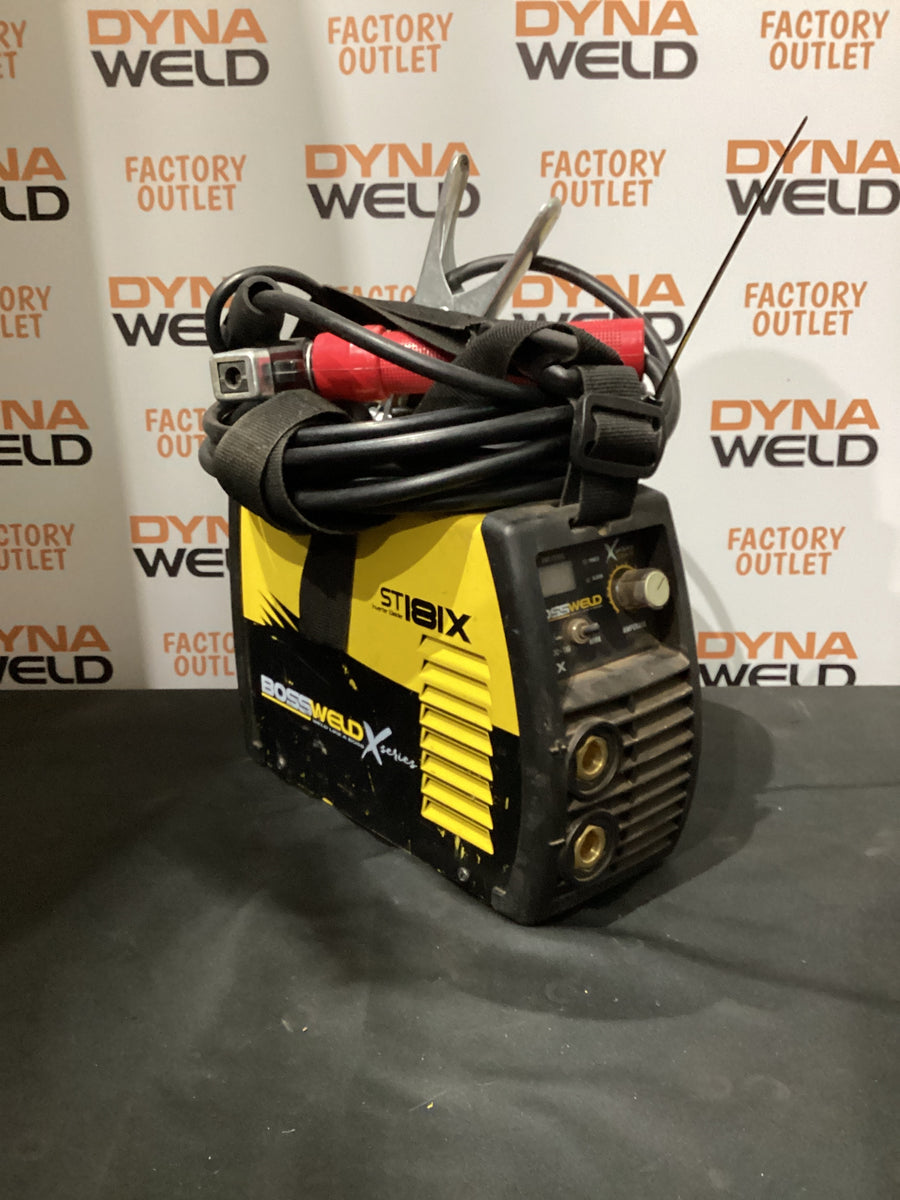 Bossweld X-Series ST 181X MMA and DC Lift TIG welder I202011080298