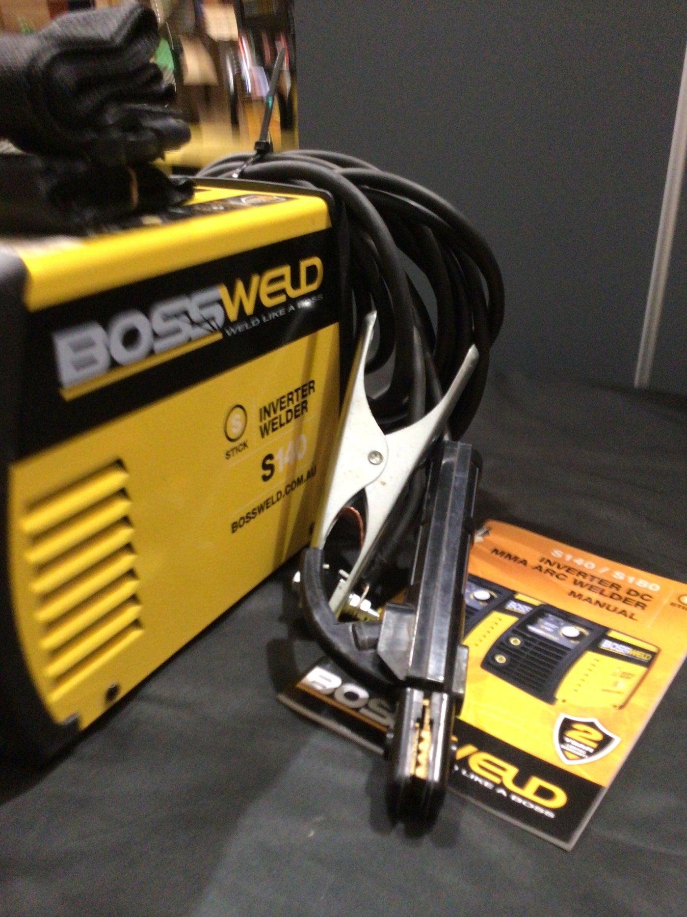 Bossweld S-140 Inverter Arc Welder 240V 10A - Refurb