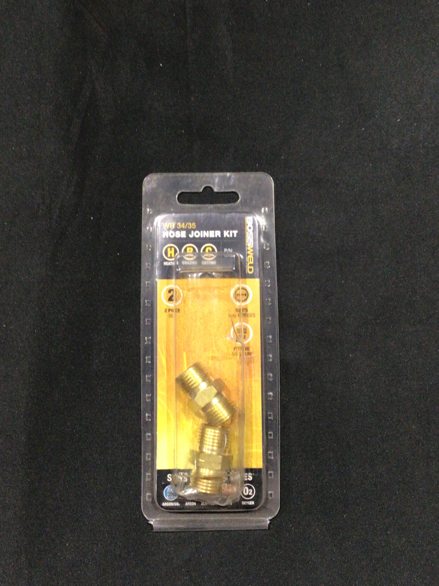 Bossweld Screw on Hose Joiners (Hose Joiner Kit, Oxygen/Acetylene, 1)