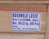 Bossweld TC16 7016 LH Twin Coated Electrode 3.2mm x 6 Stick Pack