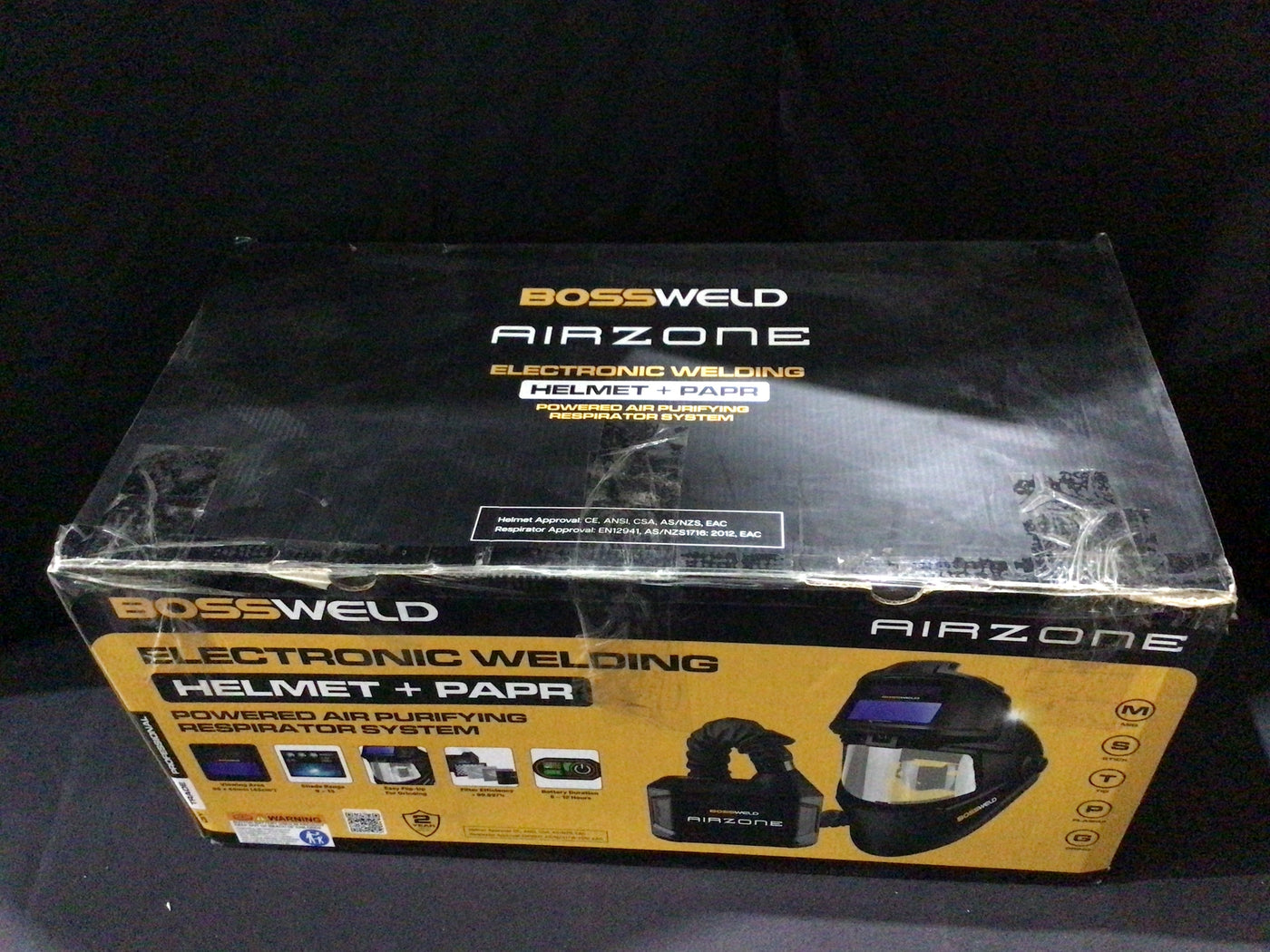 Bossweld Airzone Welding Helmet and PAPR - Near New