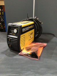 Bossweld S-180 Inverter Arc Welder 240V 15A 2 Good 2 Bin