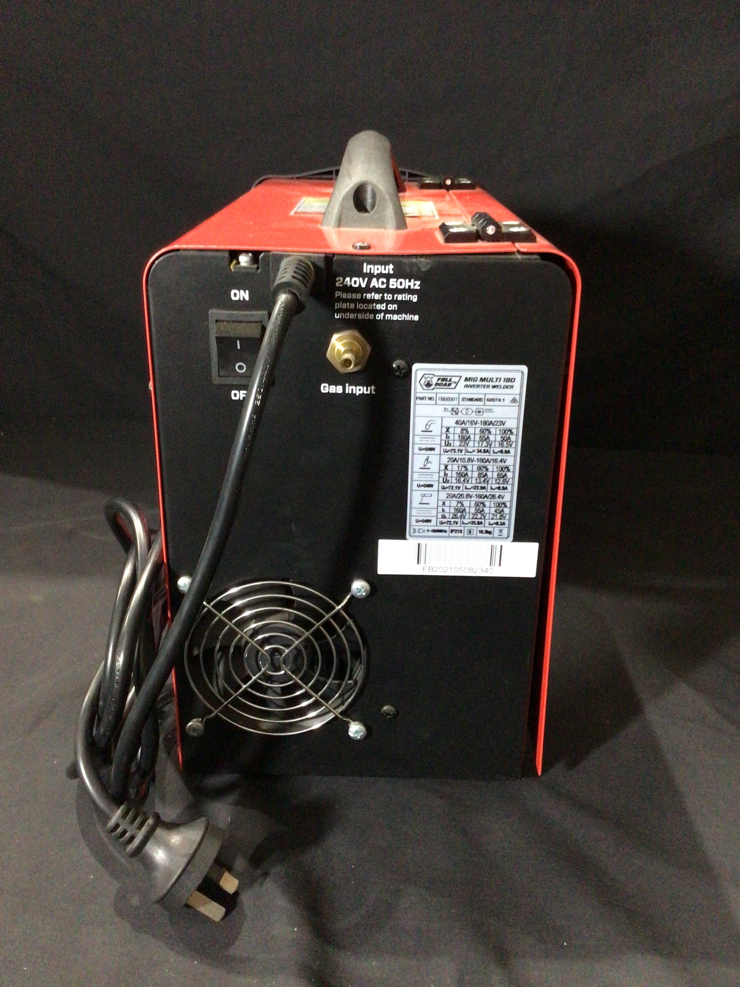Full Boar Mutli 180 Inverter Welder - Refurb