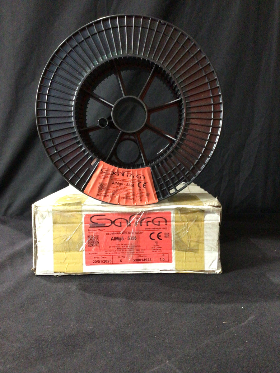 Safra 5356 Aluminium MIG Wire - 6KG Spool - 2 Good to Bin.