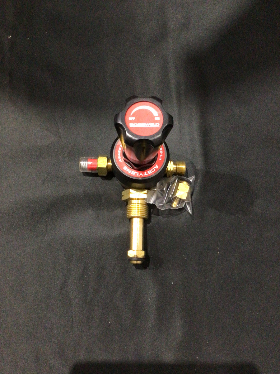 Bossweld Acetylene Regulator Side Entry Gaugeless