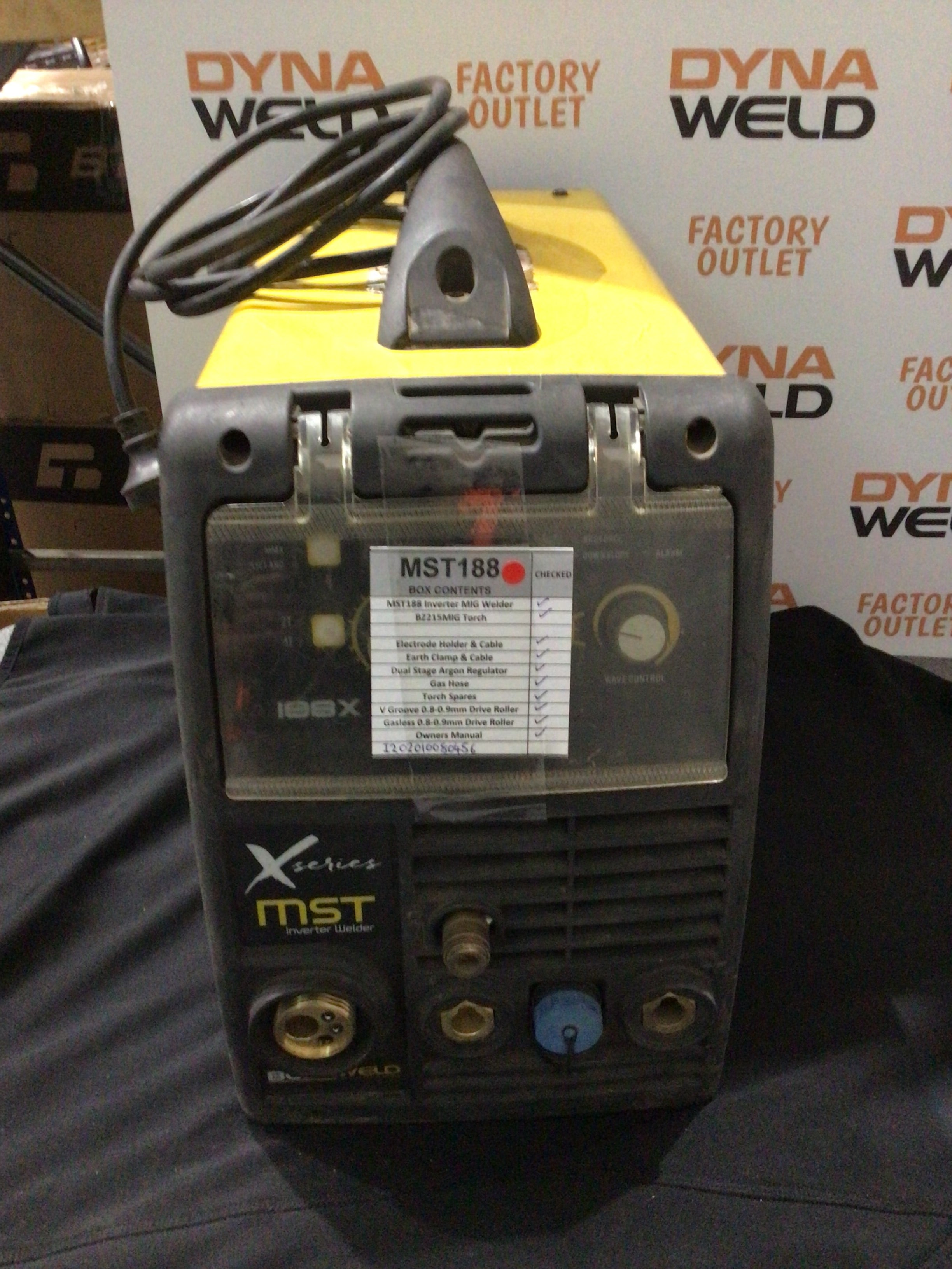 Bossweld X-Series MST 188X 240V 10A Welder 2 Good 2 Bin