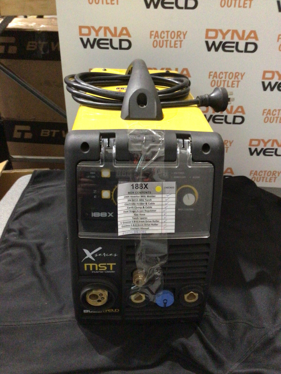Bossweld X-Series MST 188X 240V 10A Welder Refurb