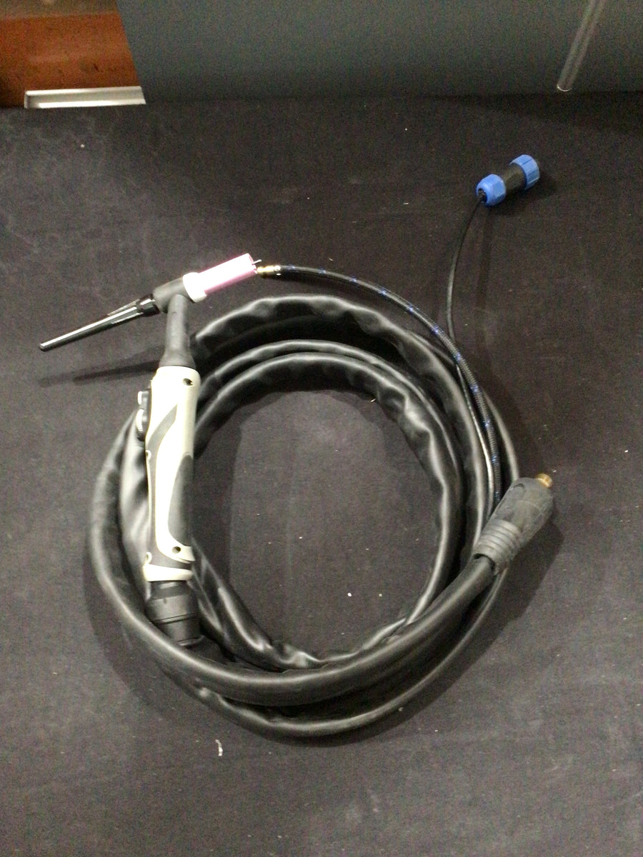 Bossweld TIG Torch 26 Flexi Head, Current Control, 4m, 12 Pin