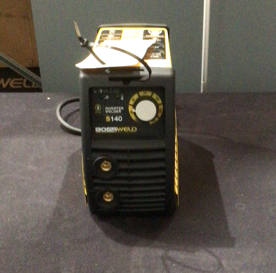 Bossweld S-140 Inverter Arc Welder 240V 10A - 2 Good 2 Bin