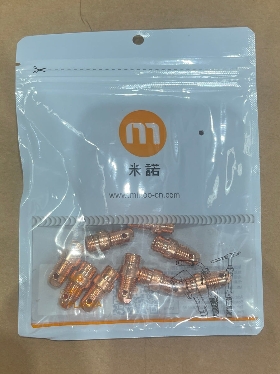 Bossweld Collet Body Gas Lens 1.6mm – 1/16″ (Suits 17/18/26)